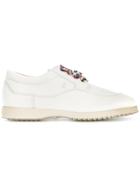 Hogan Traditional Lace Up Sneakers - White