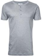 Estnation Button Collar T-shirt - Grey