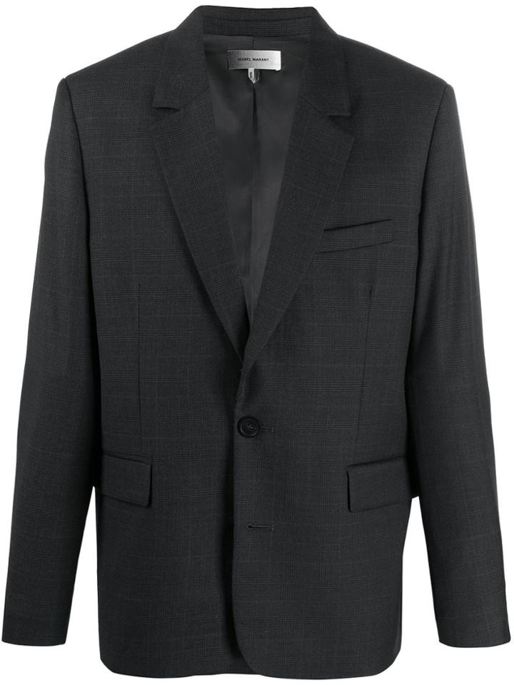 Isabel Marant Checked Blazer - Grey