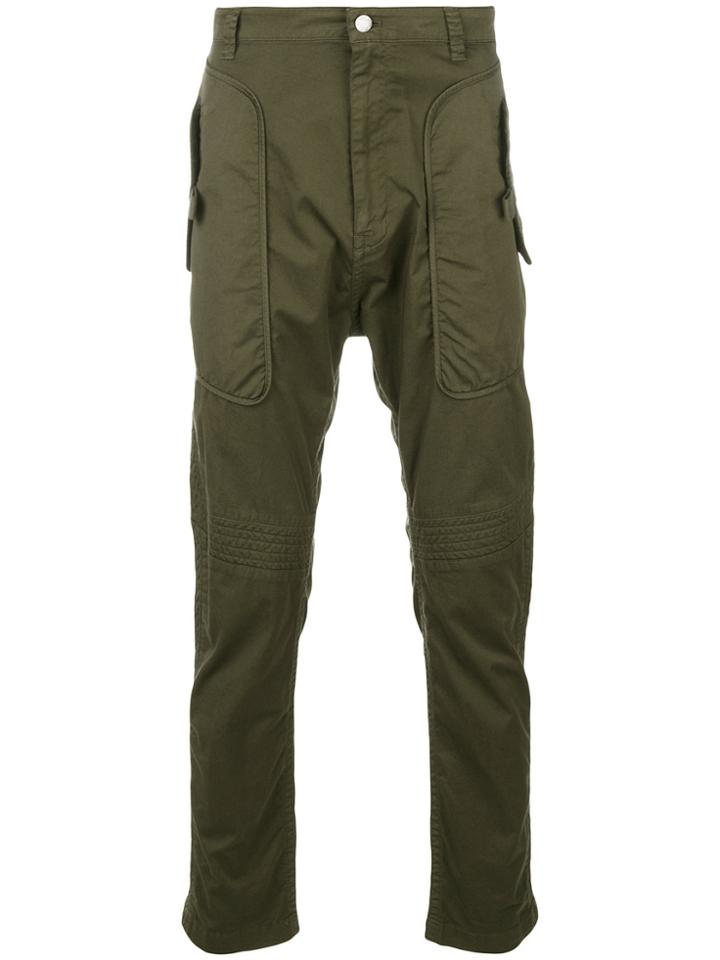 Fay Slim Fit Trousers - Grey