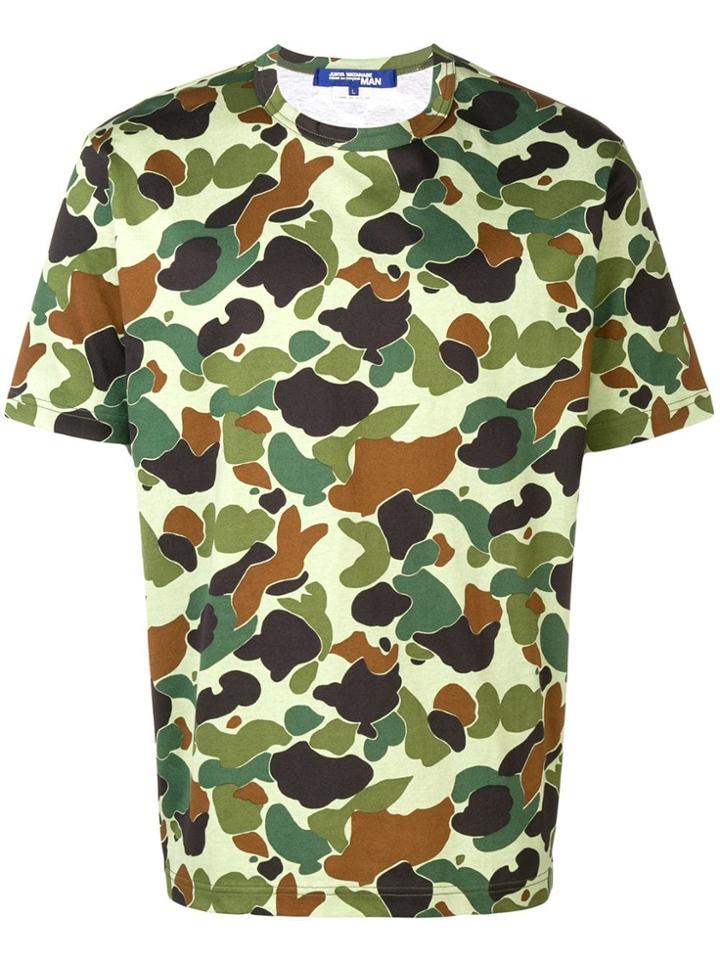 Junya Watanabe Man Camouflage Print T-shirt - Green