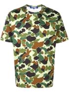Junya Watanabe Man Camouflage Print T-shirt - Green