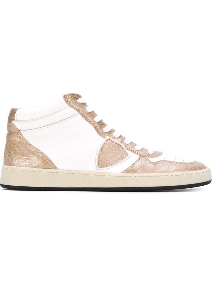 Philippe Model Panelled High Top Sneakers