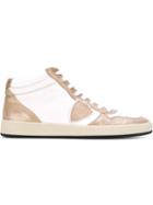 Philippe Model Panelled High Top Sneakers
