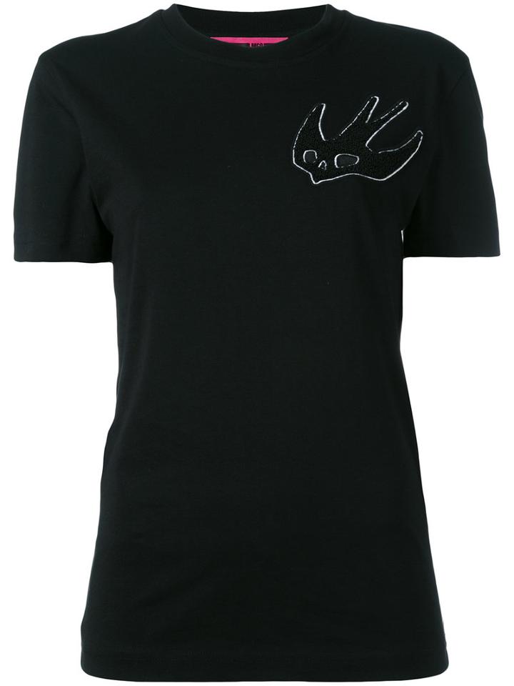 Mcq Alexander Mcqueen - Skull Patch T-shirt - Women - Cotton - S, Black, Cotton