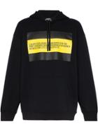 Calvin Klein Jeans Est. 1978 Front Flag Hoodie - Black