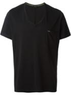 Diesel Chest Pocket T-shirt, Men's, Size: Small, Black, Cotton