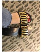 Fashion Concierge Vip Dior Logo Slippers - Unavailable