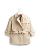 Rykiel Enfant Classic Trench Coat, Girl's, Size: 6 Yrs, Nude/neutrals