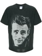 Fake Alpha Vintage James Dean Print T-shirt - Black