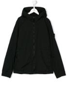 Stone Island Kids Hooded Jacket, Boy's, Size: 14 Yrs, Black