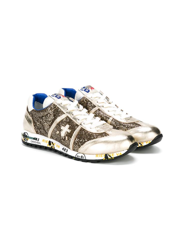 Premiata Kids Lucy Sneakers - Metallic