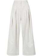 Andrea Marques Pleated Cropped Trousers - Unavailable