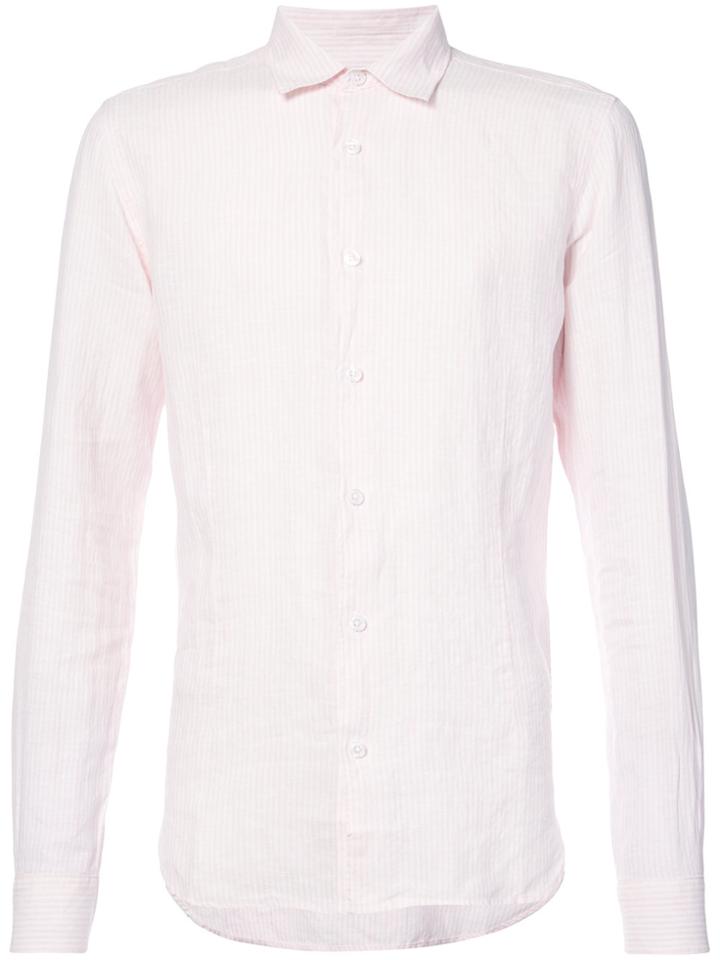Orlebar Brown Classic Fitted Shirt - Pink & Purple