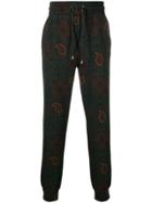 Etro Printed Track Pants - Red