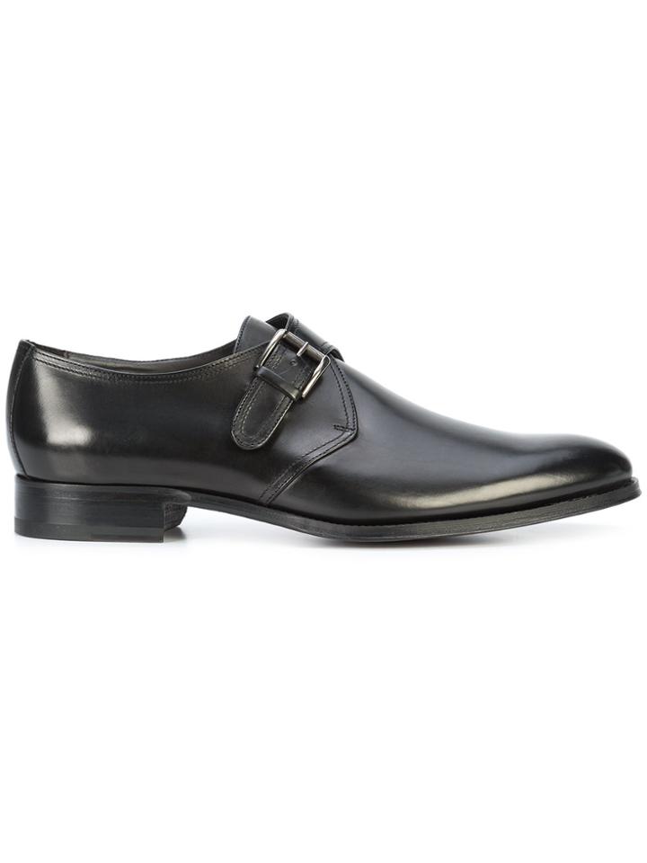 To Boot New York Emmett Strap Monk Shoes - Black