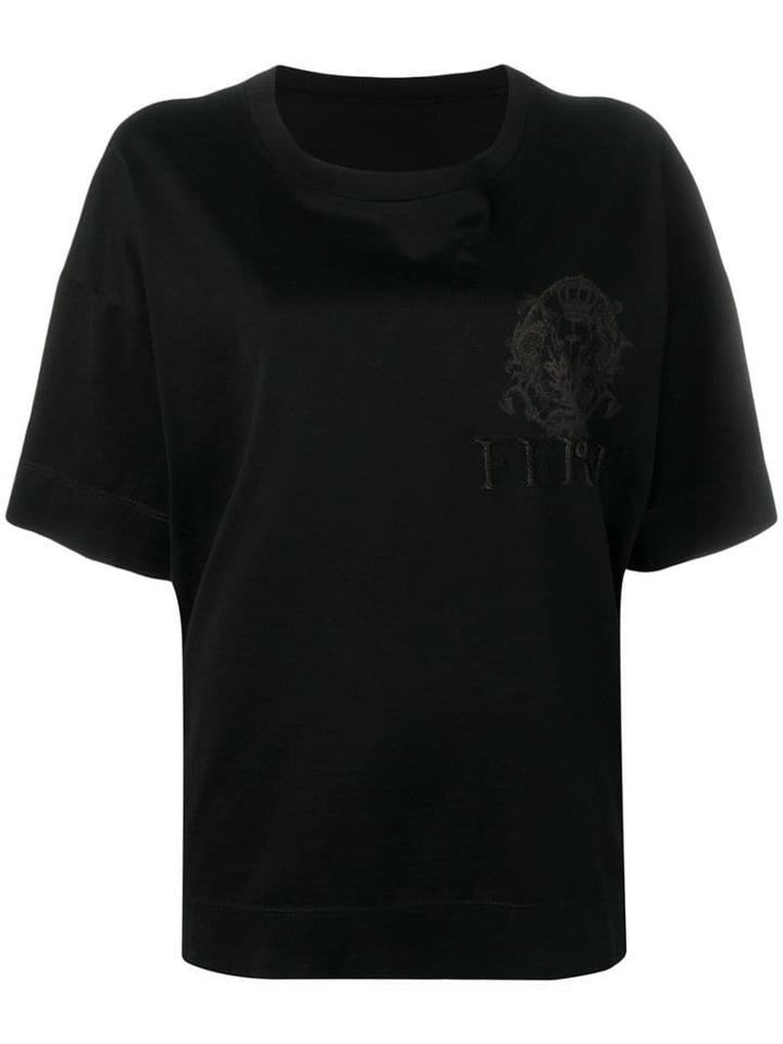 Gianfranco Ferre Pre-owned 1980's Oversized T-shirt - Black