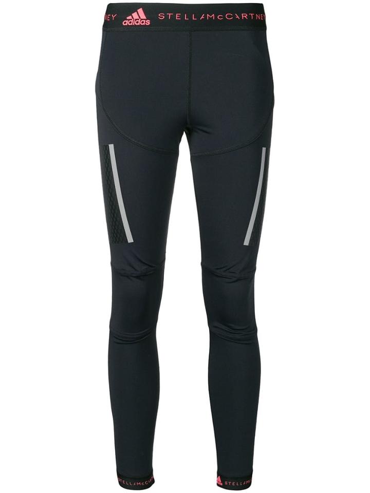 Adidas By Stella Mccartney Perforated Track Pants - Black