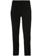 Tibi Anson Cropped Tapered Trousers - Black