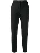 Fay Slim-fit Tailored Trousers - Black
