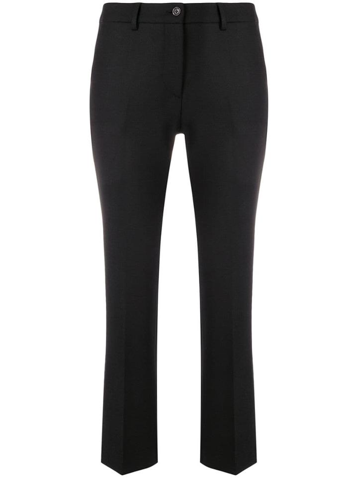 Pt01 Jaine Cropped Trousers - Black
