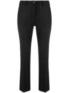Pt01 Jaine Cropped Trousers - Black