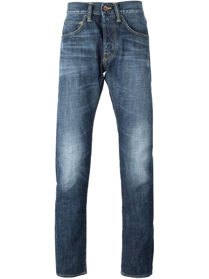 Edwin Ed-55 Relaxed Tapered Jeans, Men's, Size: 29, Blue, Cotton/polyester