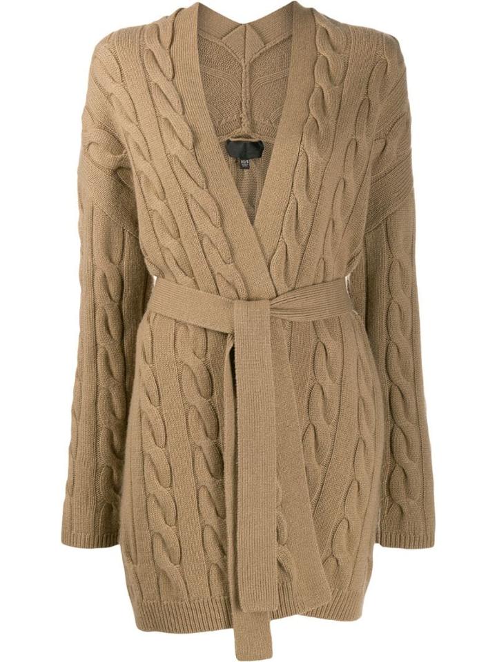 Nili Lotan Cable-knit Cardigan - Neutrals