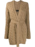 Nili Lotan Cable-knit Cardigan - Neutrals