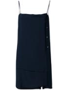 Erika Cavallini - Long Top - Women - Acetate/silk - 42, Blue, Acetate/silk