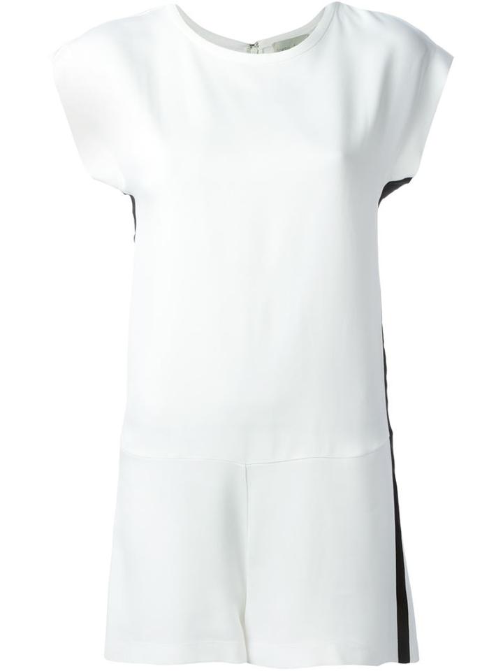 Forte Forte Side Stripe Panel Playsuit