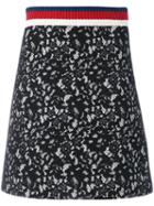 Gucci - Floral Skirt - Women - Cotton/polyamide/polyester/viscose - Xl, Women's, Blue, Cotton/polyamide/polyester/viscose