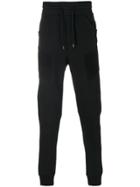 Pierre Balmain Panelled Track Pants - Black