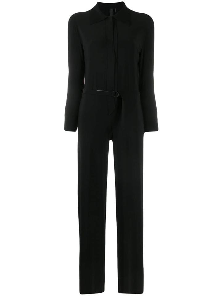 Norma Kamali Longsleeved Jumpsuit - Black