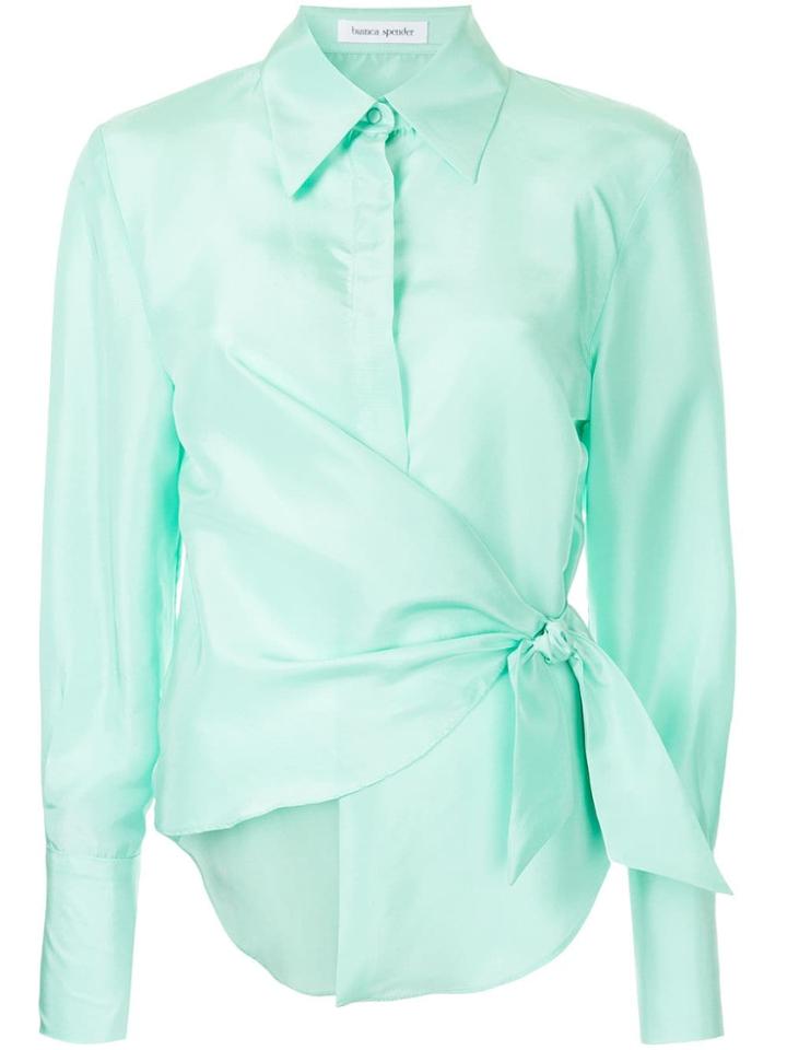 Bianca Spender Rapture Shirt - Green
