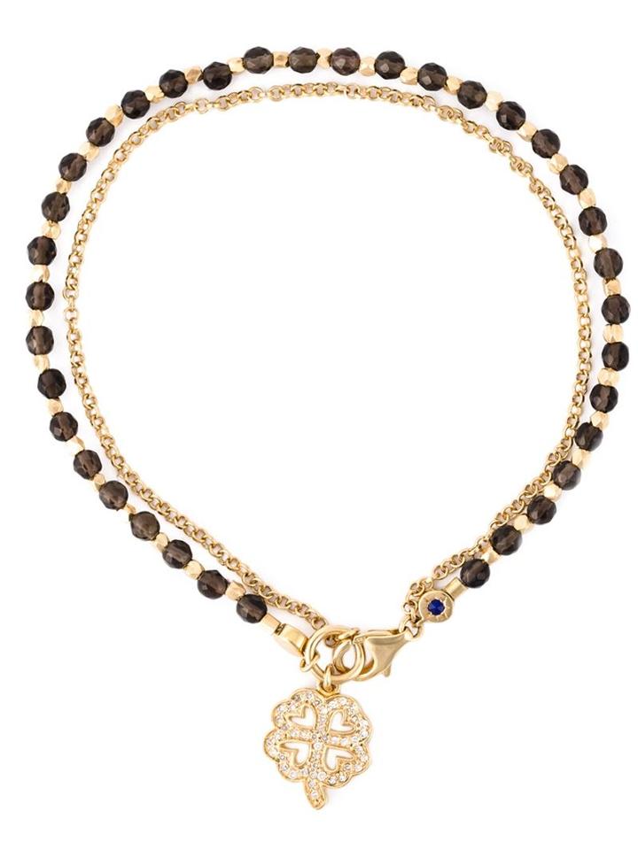 Astley Clarke 'four Leaf Clover Biography' Bracelet