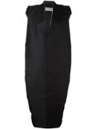 Rick Owens Short Sleeve Cocoon Coat