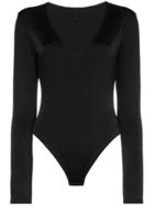 Unravel Project Long Sleeve Fitted Body - Black