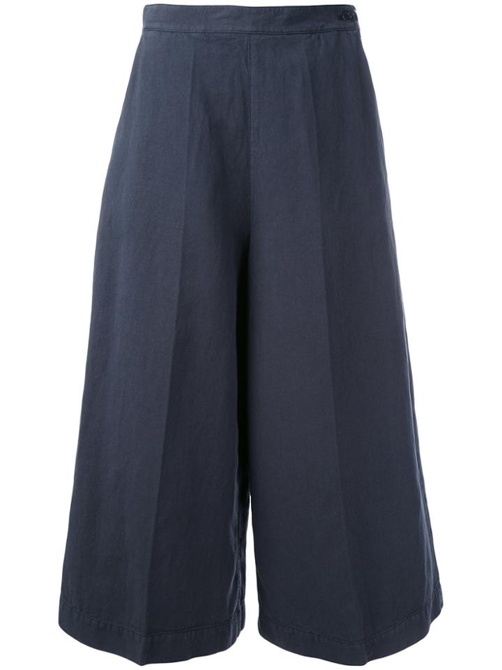 Ymc Flared Culottes - Blue