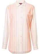 Sies Marjan Striped Shirt, Women's, Size: 4, Pink/purple, Cotton