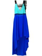 Giacobino Asymmetric Dress - Blue