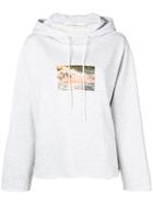 Golden Goose Deluxe Brand Sunset Print Hoodie - Grey