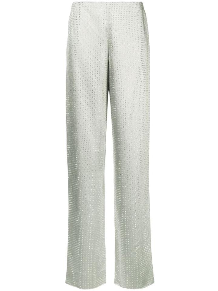 Ralph Lauren Collection Crystal Embellished Straight Trousers -