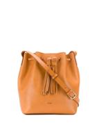 Closed Bucket Bag - Brown