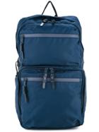 As2ov 210d Nylon Twill Square Backpack - Blue