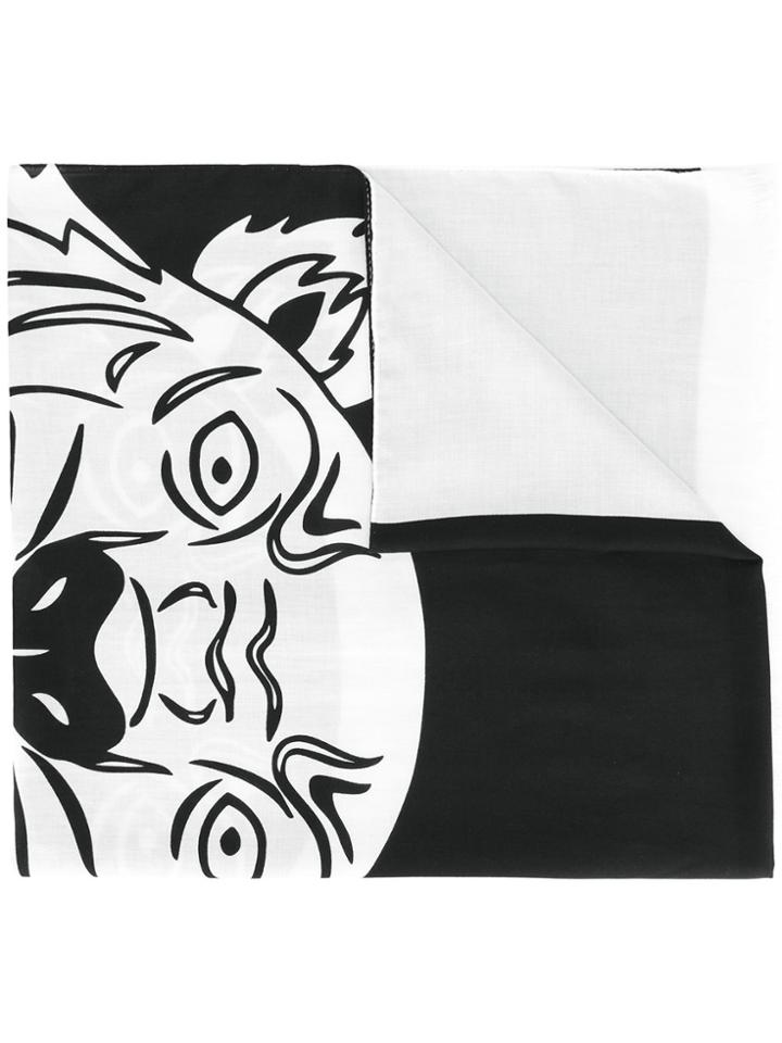 Kenzo Tiger Scarf - Black