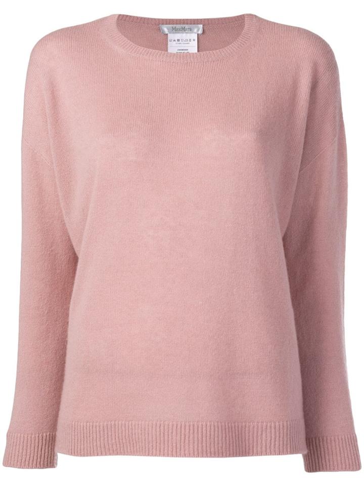 Max Mara Round Neck Pullover - Pink