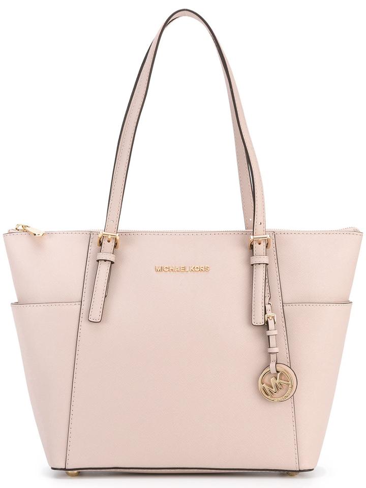 Michael Michael Kors - Jet Set Travel Tote - Women - Leather - One Size, Women's, Pink/purple, Leather