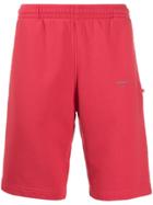 Off-white Unfinished Running Shorts - Red