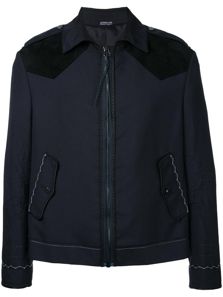 Lanvin - Zipped Jacket - Men - Polyester/wool - 52, Blue, Polyester/wool